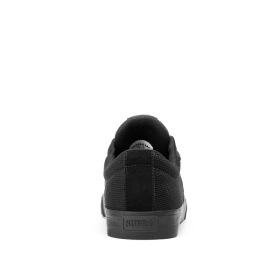 Mens Supra Low Top Shoes STACKS II VULC Black/Black/Black | AU-40898